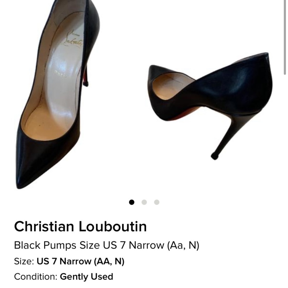 Christian Louboutin size 7